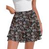 Brown Pink Floral
