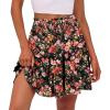 Black Orange Floral