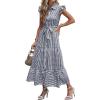 Navy Blue White Plaid