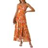 Orange Yellow Floral