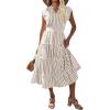 Light Brown White Stripe