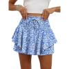 Blue White Floral