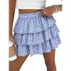 Blue White Floral