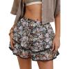 Black Beige Floral