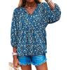 Blue Yellow Floral