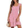 Pink White Floral