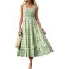 Green White Plaid
