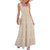 Apricot White Plaid